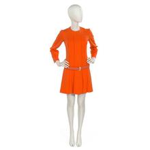 Ensemble comprising dress with belt