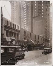 41st St. Elevation - Looking N.E. [Lincoln Building construction.]