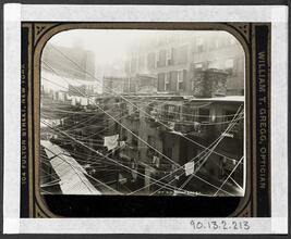 [68-70-72-74 Thompson St. Clotheslines.]