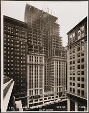 42nd St. Elevation [Lincoln Building construction.]