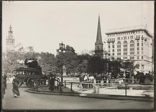 [View of Madison Square from 5th Avenue and 23rd Street.]