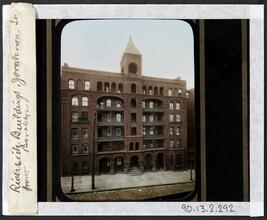 Riverside Buildings on Joralemon Street, front view, Brooklyn.