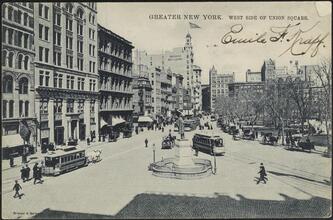 West side of Union Square.