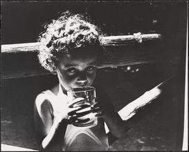 Union Settlement House, Summer Camper, Afternoon Milk Break.