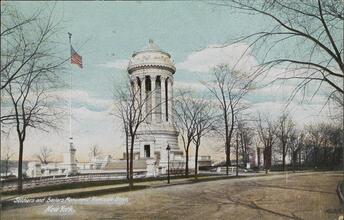 Soldiers' and Sailors' Monument, Riverside Drive, New York.