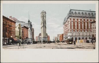 Long Acre Square, New York.
