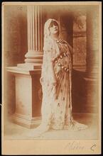 [Sarah Bernhardt in the title role of "Phèdre".]
