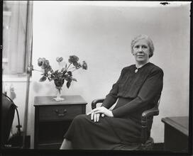 [Portrait of an Unidentified Woman at the St. Augustine School.]