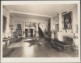 [Interior, reception room or parlor.]