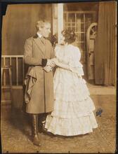 [Lewis S. Stone and Gypsy O'Brien in "Bunny".]
