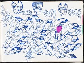 [Page in Spider's black book.]