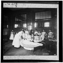 First Aid to Injured, Public School.