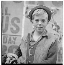 Shoe Shine Boy [Portrait of Mickey.]