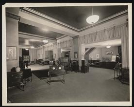 Aeolian Co., 29 West 42nd Street, Interior, Radiolas Arranged on Floor of Vocalion Salesroom.