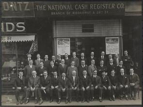 National Cash Register Co., Groups, Broadway & 28th Street.