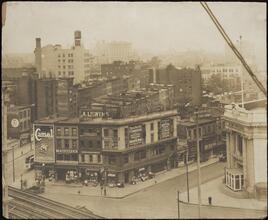 [Dekalb and Flatbush Avenues, at Fulton Street.]
