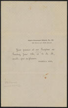 [Reception at Girls' Grammar School No. 48.]