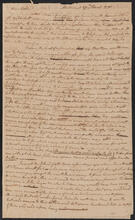 Letter from John De Lancey to Mary De Lancey Harris, March 17, 1791