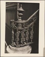 Boules Street Iron work.