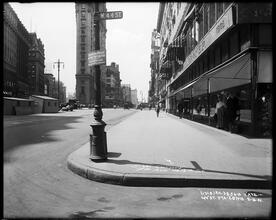 Southwestern corner of 7th Avenue and West 44th Street.