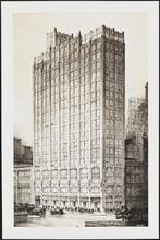 West 61st Street and Broadway, northeast corner. Artist rendering, exterior