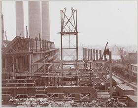 74 St Power Station Looking East
