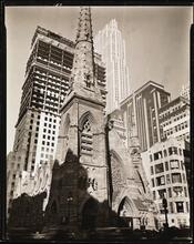 Rockefeller Center with Collegiate Church of St. Nicholas