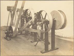 [Machinery in a Brooklyn Rapid Transit machine shop.]