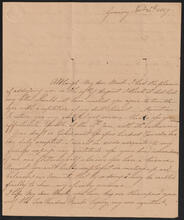 Letter from Caroline Carey De Lancey to John Peter De Lancey, November 16, 1817