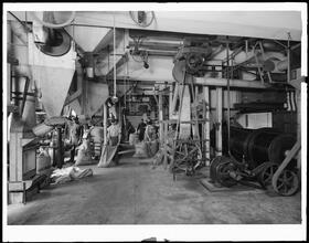 Franklin Street and Greenwich Street. B. Fischer and Co. Factory, coffee milling department.
