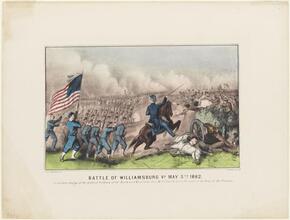 Battle of Williamsburg Va. May 5th 1862.