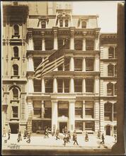 55 Wall Street. National City Bank Co., entrance