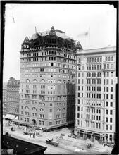 Hotel, N.E. corner of Fifth Avenue and 59th Street, taken from 6th story of Plaza Hotel