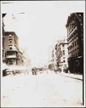 [Broadway north from Astor Place.]