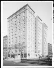 West 91st Street at the N.E. corner of Broadway. Apartment house.