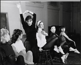 [Rehearsal for "Breakfast at Tiffany's".]