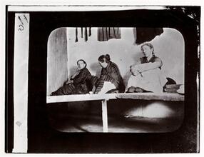 Police Station Lodger: Women's lodging room in W. 30th Street Station.