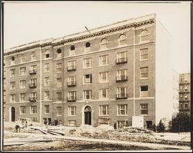 Jackson Heights apartments. Construction view