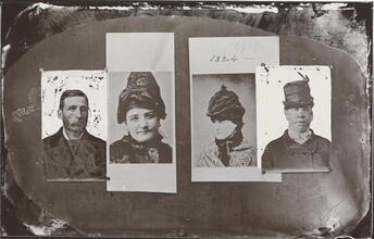 Rogue's Gallery, Funeral Wells & Sofy Levy; and 2 other women thieves -- the prettiest & the ugliest in the Rogue's Gallery put together. The Pretty one is a blackmailer; the ugly one a horse thief.