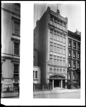 East 48th Street. Redfern Tailors Building, exterior.