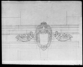 CARTOUCHE FOR TIFFANY AND COMPANY BUILDING.