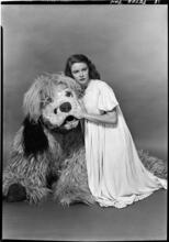 [Frank Neal as Nana and Peggy O'Hara as Wendy.]