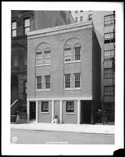 2 East 78th Street. Residence three-story red brick.