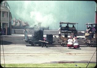 [Scene in the Parade of Railroads.]