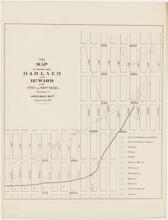 Copy Map of Property Near Harlaem in the 12th Ward of the City of New York Belonging to Archibald Watt
