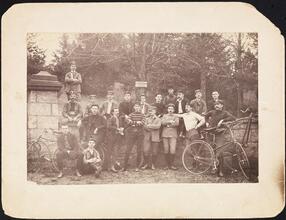 [Riverside Wheelmen bicycle club.]