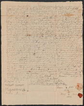 Deed between Thomas Simon and Nehemiah Palmer, December 16, 1748