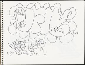 [Tagged page in LA 2's piece book.]