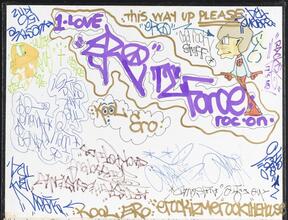 [Inside back cover of ERO's black book.]