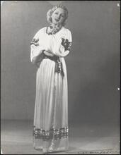 [Lola Spielman in "Itzik Mayer Takes a Bride".]